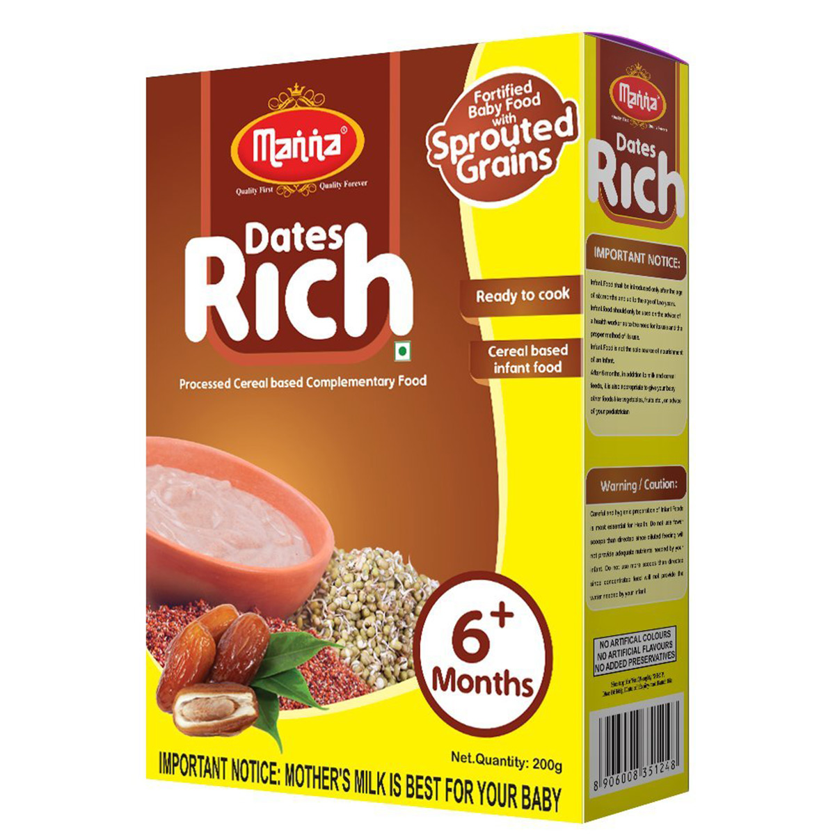 Manna dates rich