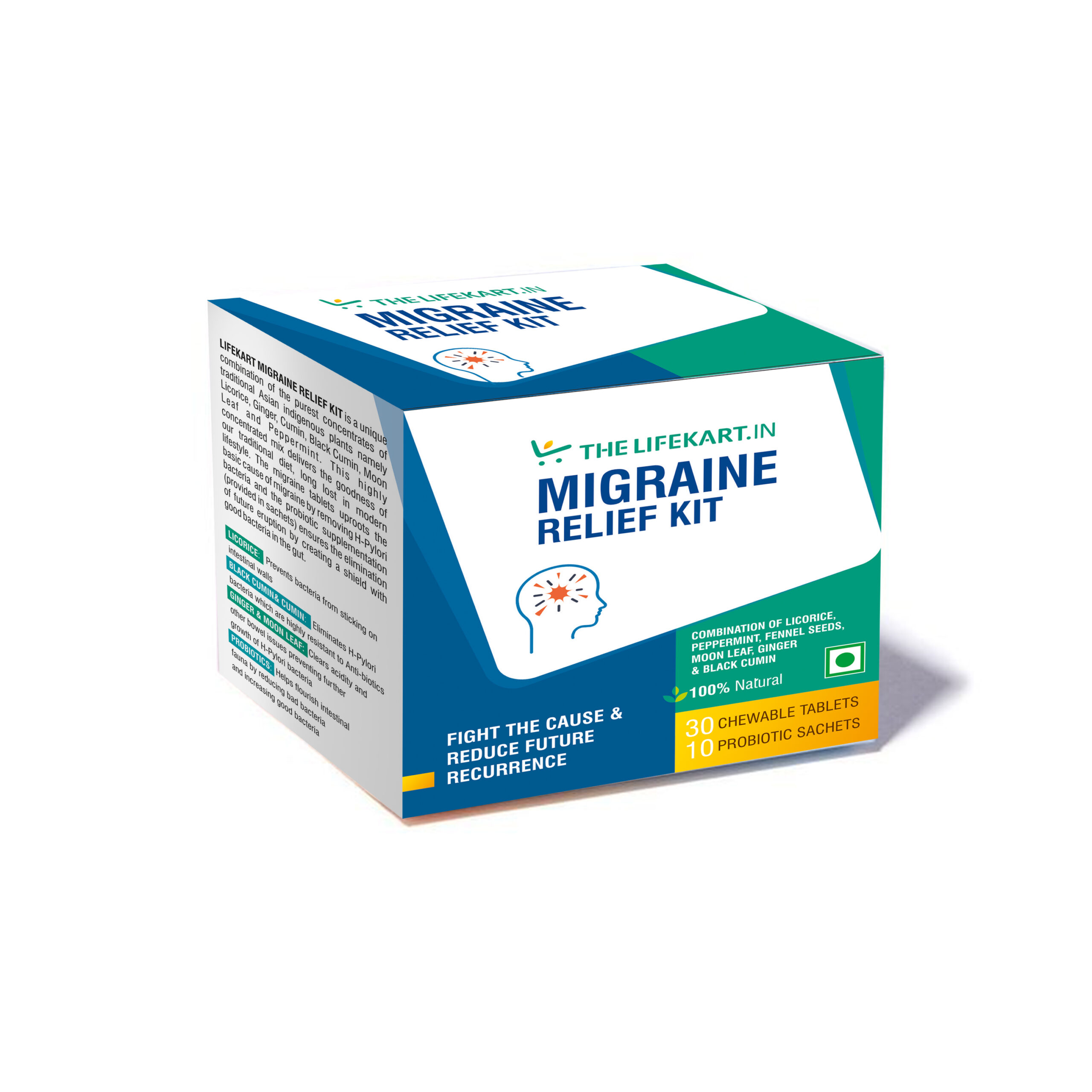 Migraine And Headache Relief Tablet Thelifekart